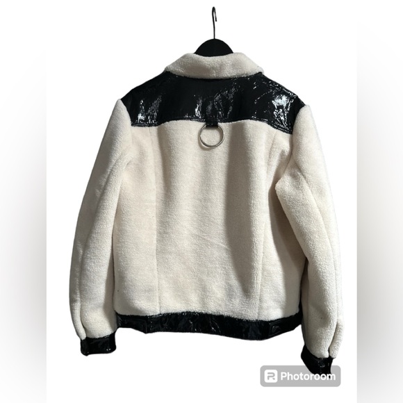 Keiser Clark Los Angeles Sherpa Vinyl Trim Jacket/Unisex - Picture 2 of 4